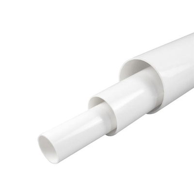 أنابيب الصرف الصحي PN10 PVC السميكة المخصصة أنابيب مياه الشرب البلاستيكية البيضاء