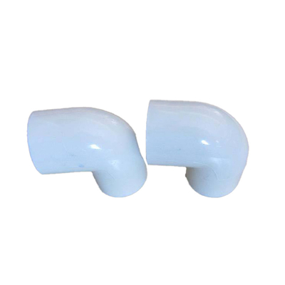 متعدد المواصفات الكوع PVC مواسير الصرف الصحي أبيض رمادي أزرق مشترك بلاستيكي