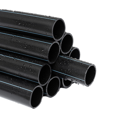 8 بوصة Pe100 HDPE أنابيب إمدادات المياه سمك الأنابيب البلاستيكية الأسود حسب الطلب