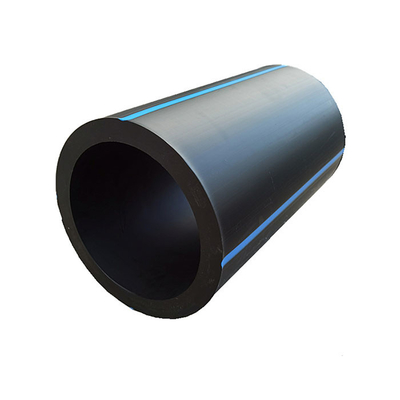 أنبوب إمداد المياه HDPE باللون الأسود ISO9001 PE100 DN160mm