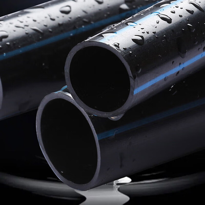 أنابيب إمدادات المياه PE أنابيب الصرف الصحي البلاستيكية الأنابيب البيضاء المخصصة 20mm 32mm
