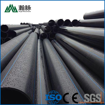 أنابيب إمدادات المياه من نوع Hdpe أنابيب بي أسود 110 160 200mm أنابيب الري أنابيب إمدادات المياه ذات قطر كبير