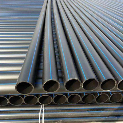أنابيب إمدادات المياه PE100 HDPE قابلة للتخصيص مقاومة للتآكل خدمات التشكيل الأسود أو الأزرق المتاحة