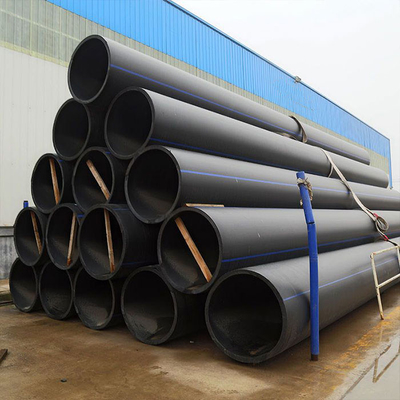 أنابيب إمدادات المياه PE100 HDPE قابلة للتخصيص مقاومة للتآكل خدمات التشكيل الأسود أو الأزرق المتاحة