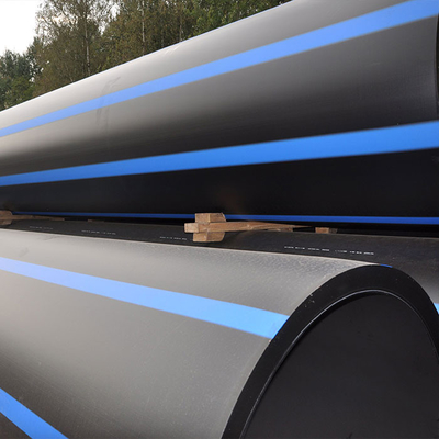 أنابيب المياه المقاومة للتآكل الزرقاء السوداء HDPE