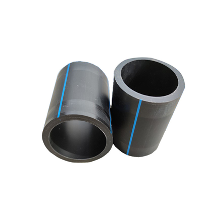 DN16mm-1800mm أنابيب HDPE أنابيب PE معتمدة على ISO9001 في الأزرق أو الأسود