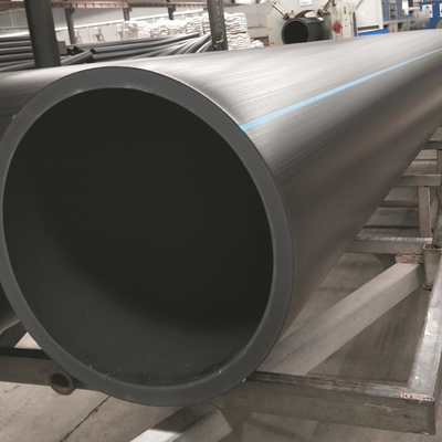 DN16mm-1800mm أنابيب HDPE أنابيب PE معتمدة على ISO9001 في الأزرق أو الأسود