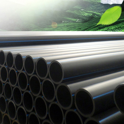 أنابيب إمدادات المياه والصرف الصحي الدائمة من HDPE الأسود