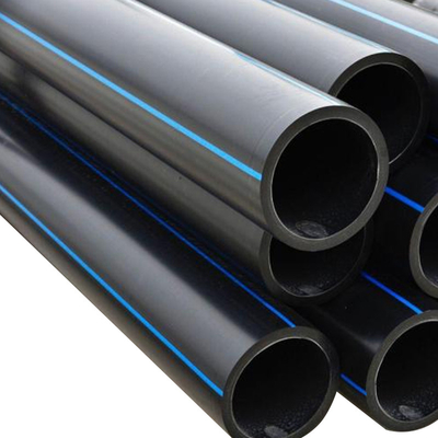 مقاومة للتآكل HDPE ثنائي الجدار المموجات أنابيب PE أنابيب لتوفير المياه 2 بوصة أنابيب البولي إيثيلين