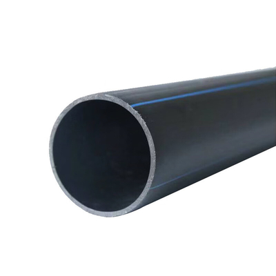 حجم مخصص أنابيب إمدادات المياه HDPE PE الطول حسب متطلبات العملاء لشبكة توزيع المياه