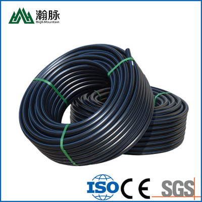 أنابيب إمدادات المياه HDPE قابلة للتخصيص مع طول حسب متطلبات العملاء DN16mm-1800mm 2.3mm-117.6mm