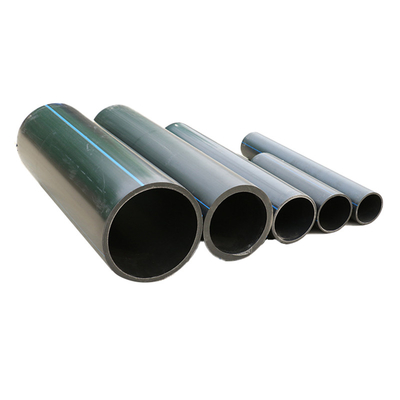 الطول حسب متطلبات العملاء أنابيب إمدادات المياه HDPE مع خدمات معالجة القطع و 2.3mm-117.6mm سمك