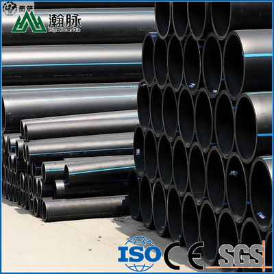 أنابيب إمدادات المياه من الهيدروهيدروكلسترول (HDPE) ذات الدرجة المسموح بها للضغط PN6-PN16 لتوزيع المياه الطويلة الأمد