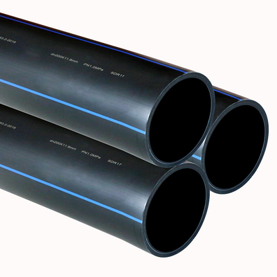 PN6-PN16 ضغط تصنيف أنابيب إمدادات المياه HDPE للتطبيقات الصناعية طريقة التثبيت بدون خندق أو خندق مفتوح