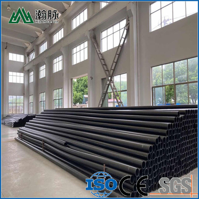 أنابيب إمدادات المياه HDPE المصنوعة من المواد الخام PE وقادرة الضغط 1.25mpa-2.5mpa