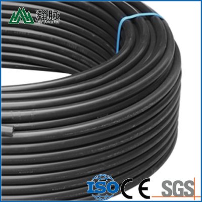 أنابيب إمدادات المياه HDPE المقاومة للتآكل طريقة اتصال الاندماج المؤخرة المصنوعة من المواد الخام PE