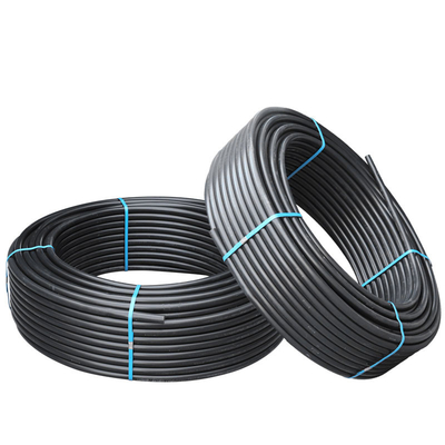 أنابيب إمدادات المياه HDPE المصنوعة من المواد الخام PE وقادرة الضغط 1.25mpa-2.5mpa