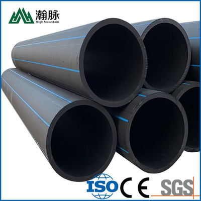 تم تقديم عينة أنابيب إمدادات المياه من HDPE مع اتصال المفاصل 5.8m الطول وأكثر