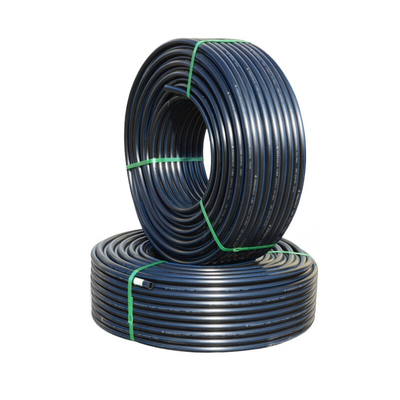 أنابيب إمدادات المياه من HDPE 20mm-1200mm لصرف المياه باللون الأسود