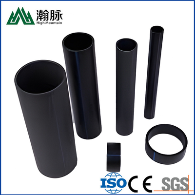 نطاق درجة الحرارة من -40C إلى 60C أنابيب إمدادات المياه HDPE مع اتصال الاندماج