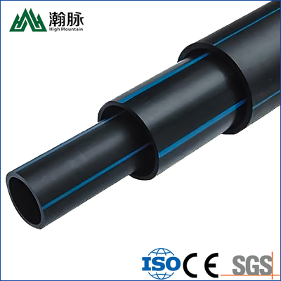 1.25mpa-2.5mpa أنابيب إمدادات المياه HDPE مع الكثافة العالية البولي إيثيلين الطول 5.8m/11.8m / مخصصة