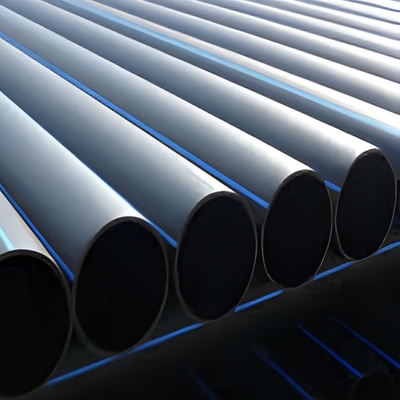 1.25mpa-2.5mpa أنابيب إمدادات المياه HDPE مع الكثافة العالية البولي إيثيلين الطول 5.8m/11.8m / مخصصة