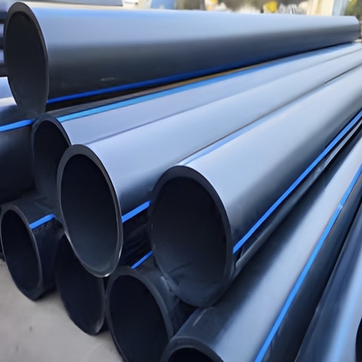 1.25mpa-2.5mpa أنابيب إمدادات المياه HDPE مع الكثافة العالية البولي إيثيلين الطول 5.8m/11.8m / مخصصة