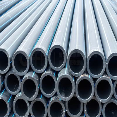 5.8m / 11.8m / أنابيب إمدادات المياه HDPE مخصصة مع 1.25mpa-2.5mpa الضغط ومدى درجة الحرارة من -40C إلى 60C