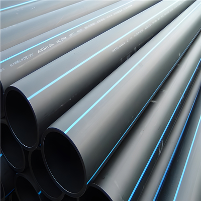 5.8m / 11.8m / أنابيب إمدادات المياه HDPE مخصصة مع 1.25mpa-2.5mpa الضغط ومدى درجة الحرارة من -40C إلى 60C